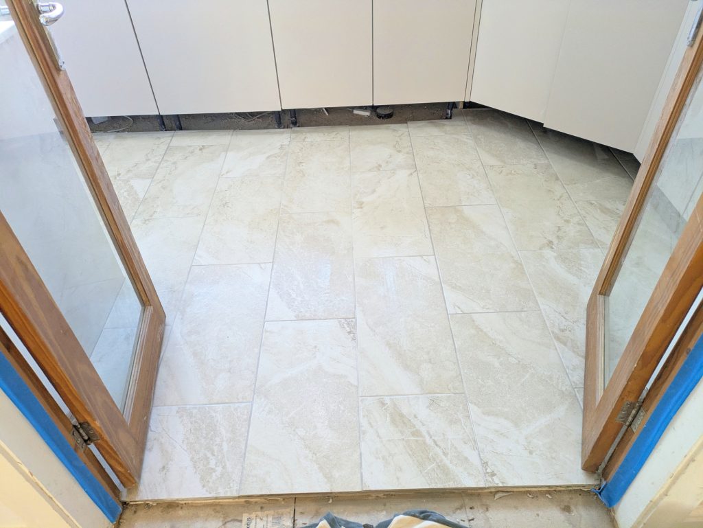 Porcelain floor 1
